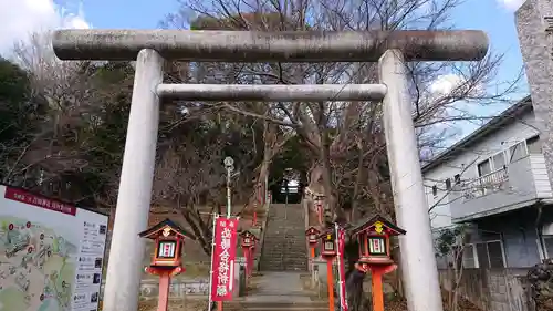 常陸第三宮　吉田神社の鳥居