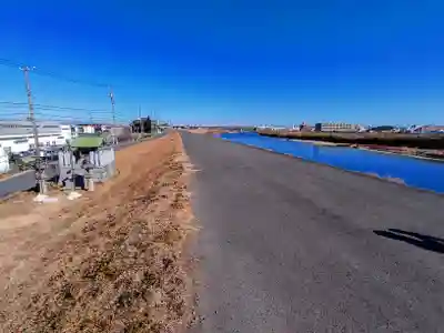 十軒神社の景色