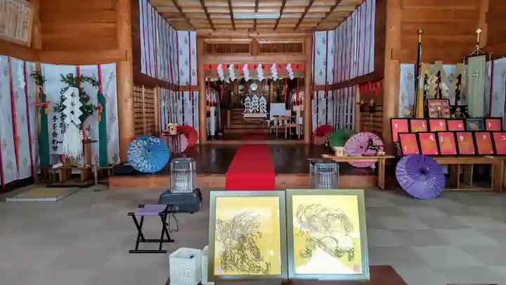 相馬妙見宮 大上川神社の本殿・本堂