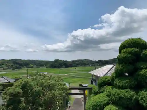 第六天神社の景色