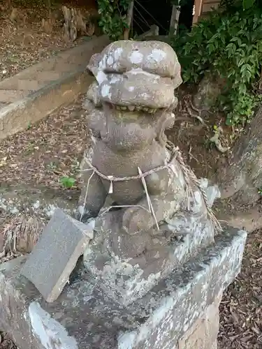 熊野神社の狛犬