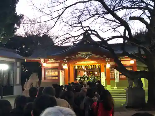 旗岡八幡神社の本殿・本堂