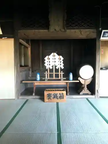 桑名神社の本殿