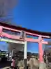 上町氷川神社の鳥居