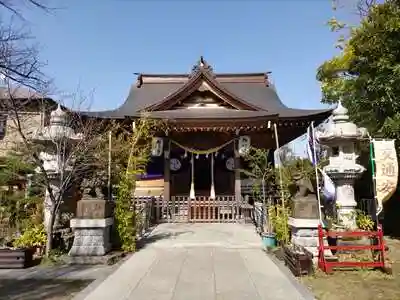 矢向日枝神社の本殿