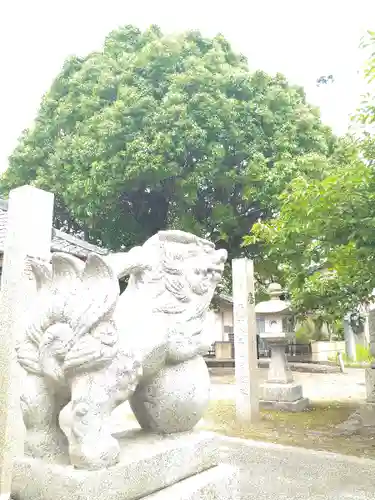 山王春日神社の狛犬