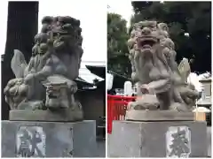 相模原氷川神社の狛犬