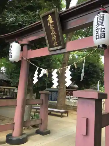 麻賀多神社の鳥居