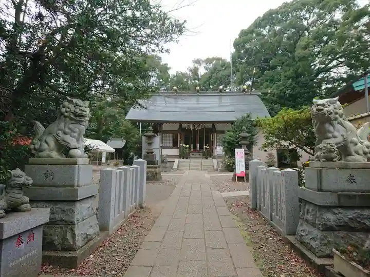 柴崎神社の本殿・本堂