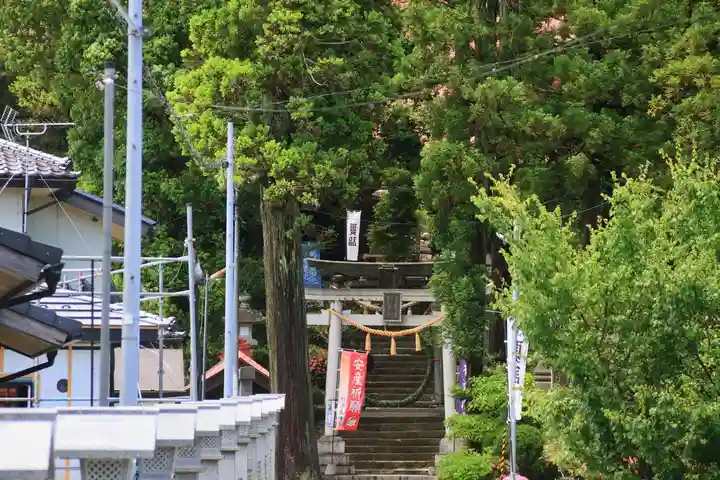 隠津島神社の景色