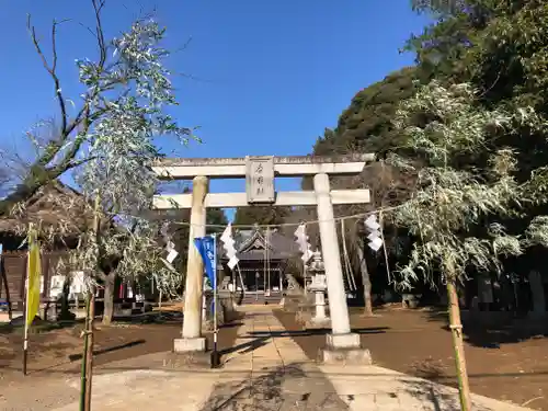 伏木香取神社の鳥居