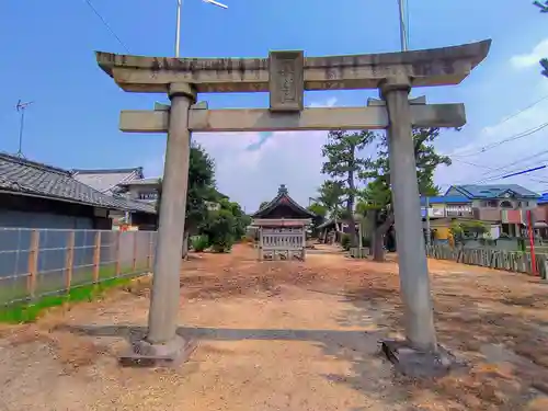 八幡社（石橋）の鳥居