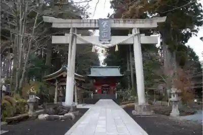 富士山東口本宮 冨士浅間神社の鳥居