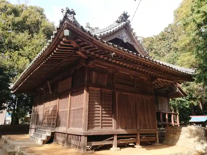 白鳥神社の本殿