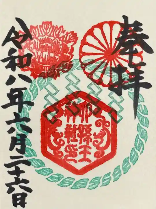 六孫王神社の御朱印