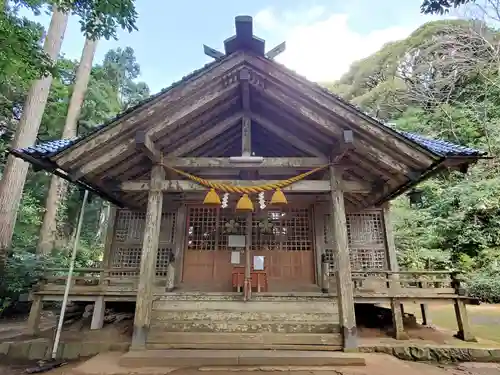 高爪神社の本殿