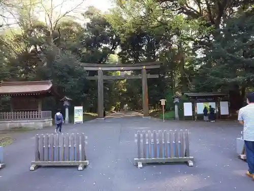 明治神宮の鳥居