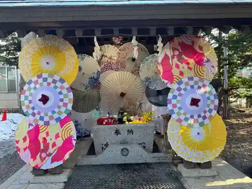 札幌諏訪神社の手水舎