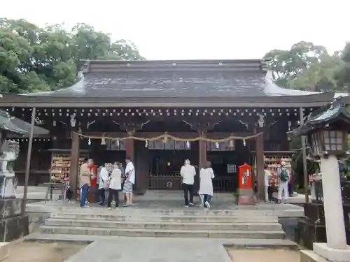 松陰神社の本殿