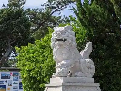 森戸大明神(森戸神社)の狛犬