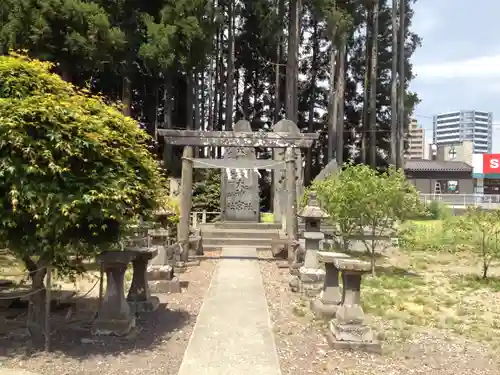 中田神社の鳥居