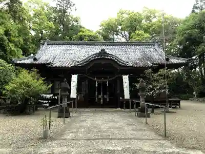比木神社の本殿・本堂