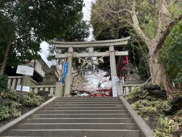 居木神社の鳥居