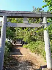 青麻神社の鳥居