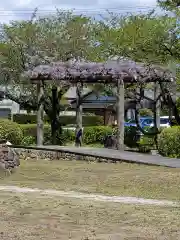 玉敷神社の庭園