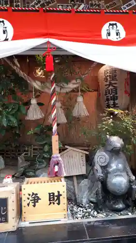 本陣狸大明神社の本殿