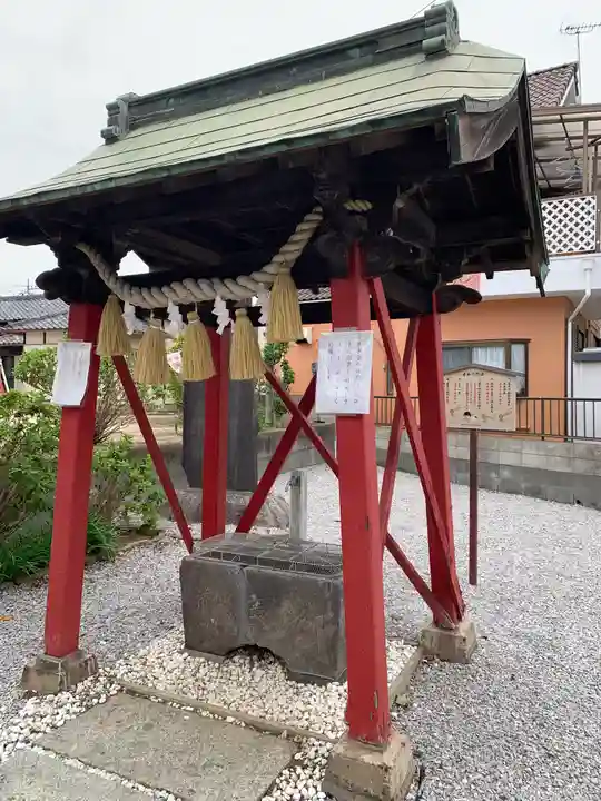 大野神社の手水舎