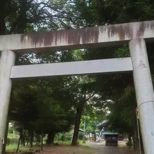 鈴置神社（矢合）の鳥居