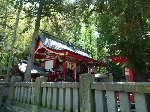 深志神社の本殿