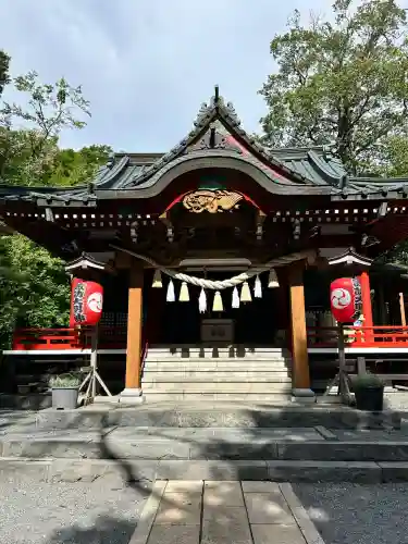 山中諏訪神社(山梨県)