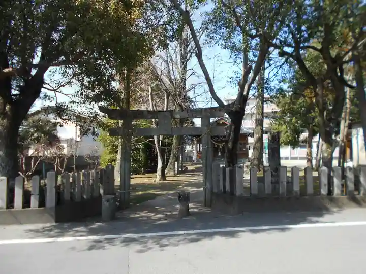 山田神社の鳥居