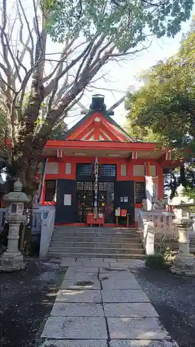 笠䅣稲荷神社の本殿・本堂