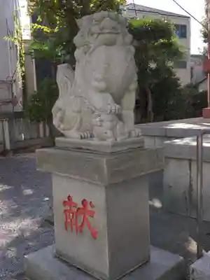 長浦神社の狛犬