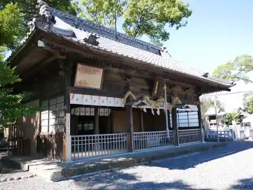 焼津神社の本殿・本堂