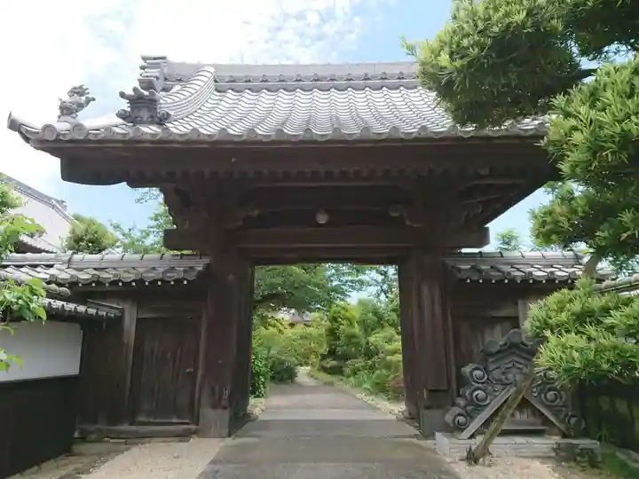 誓林寺の山門・神門