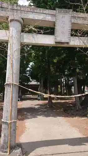 新堀神社の鳥居