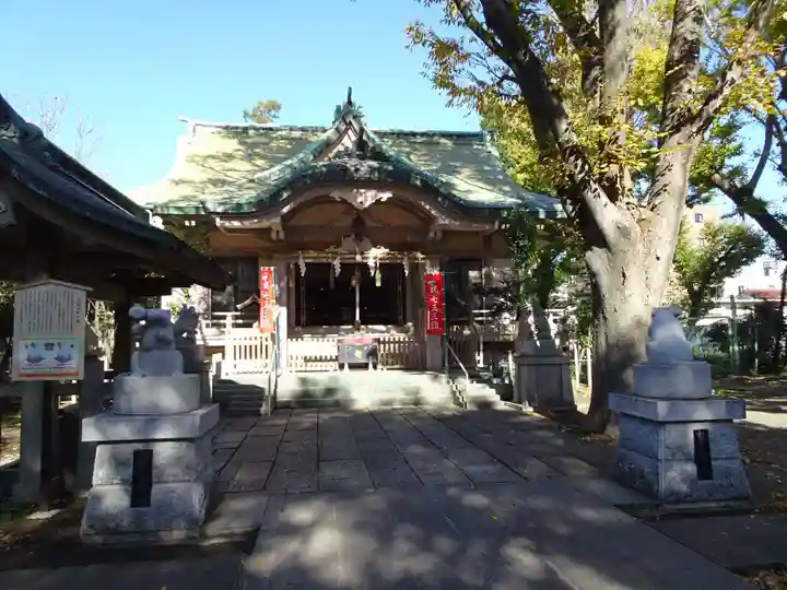 戸部杉山神社の本殿・本堂