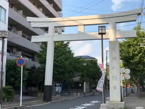 葛飾八幡宮の鳥居