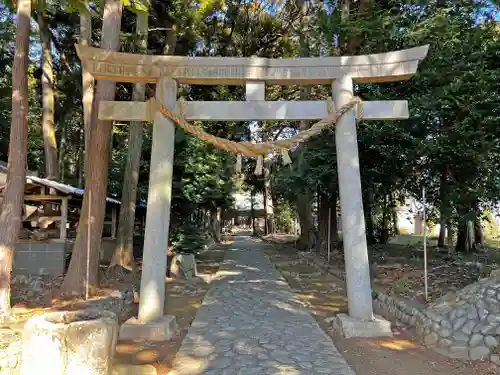 敬満神社の鳥居