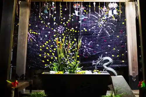 東海市熊野神社の手水舎