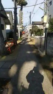久富稲荷神社の鳥居