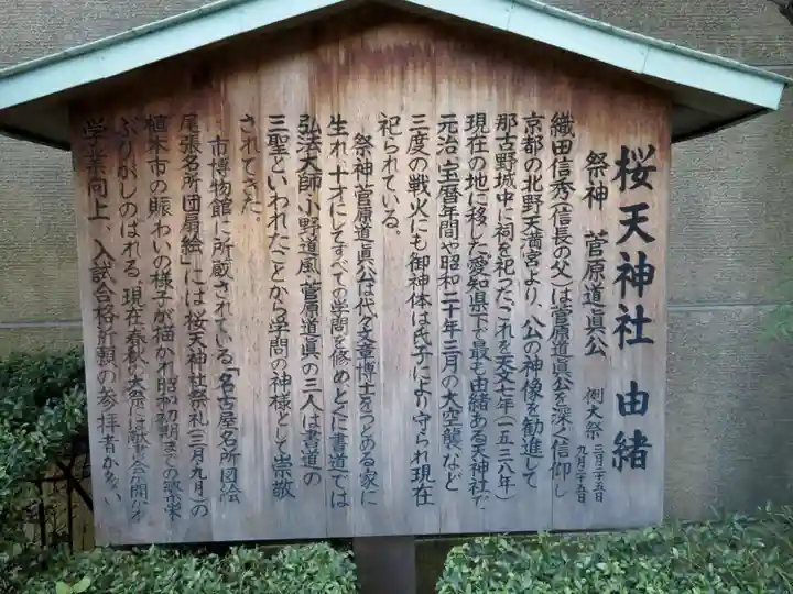 櫻天神社の歴史