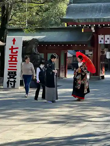 大國魂神社の結婚式