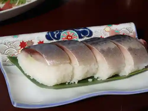 銚港神社の食事