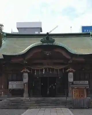 坐摩神社の本殿・本堂