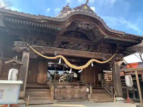 伊勢崎神社の本殿